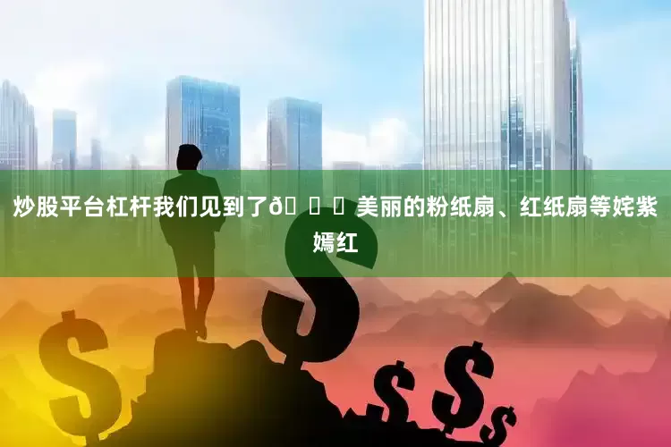 炒股平台杠杆我们见到了👀美丽的粉纸扇、红纸扇等姹紫嫣红