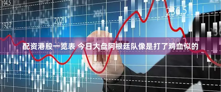 配资港股一览表 今日大盘阿根廷队像是打了鸡血似的